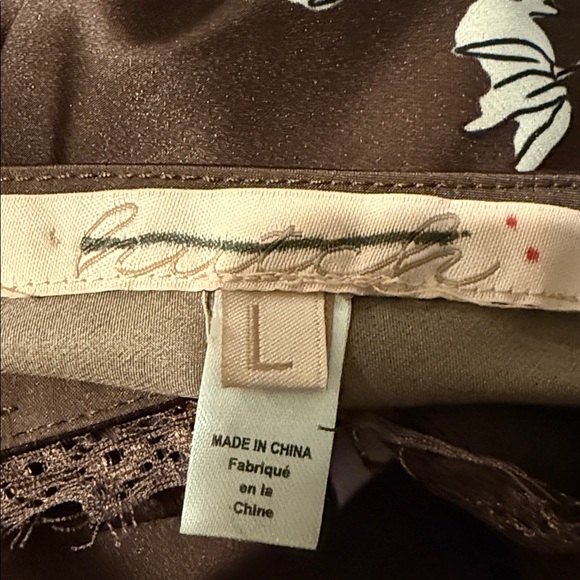 Anthropologie Hutch Satin Midi Slip Dress Size L - Picture 3 of 11